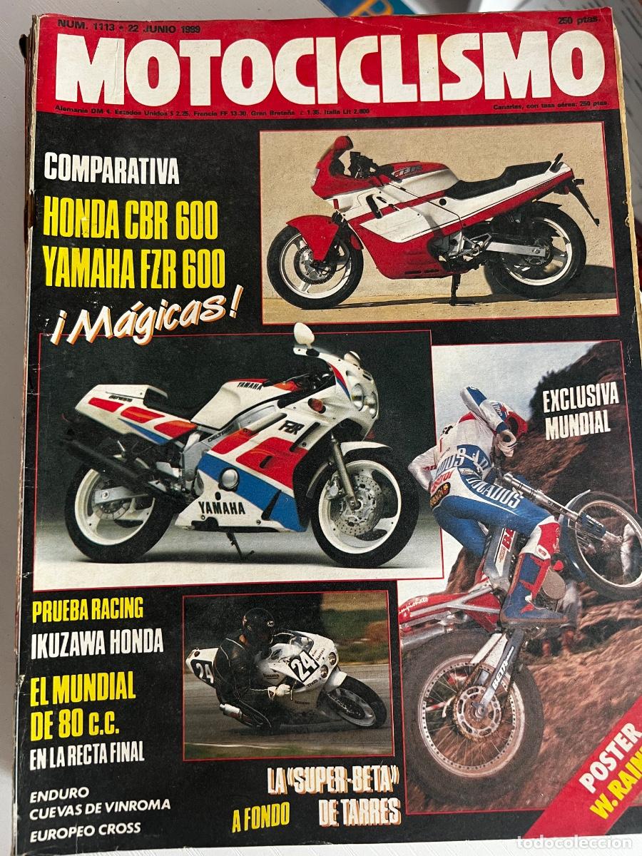 Coches y motocicletas: MOTOCICLISMO. N&ordm; 1113. JUNIO 1989. PRUEBA: IKUZAWA HONDA 650. YAMAHA FZR 600. LEER
