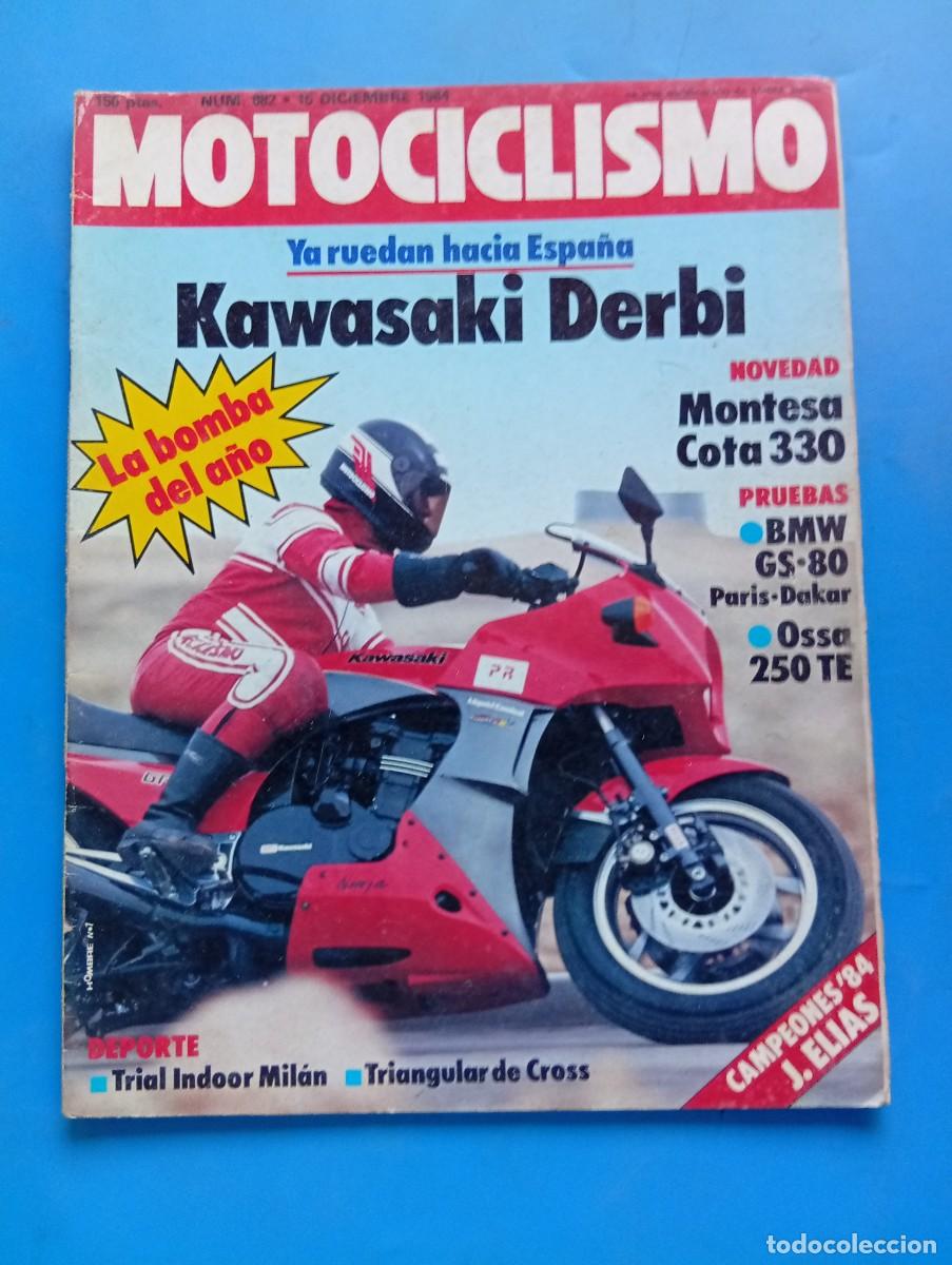 Coches y motocicletas: MOTOCICLISMO. N&ordm; 882. A&Ntilde;O 1984. MONTESA COTA 330. BMW GS &acute;80. OSSA 250 TE. TRIANGULAR DE MOTO.. LEER