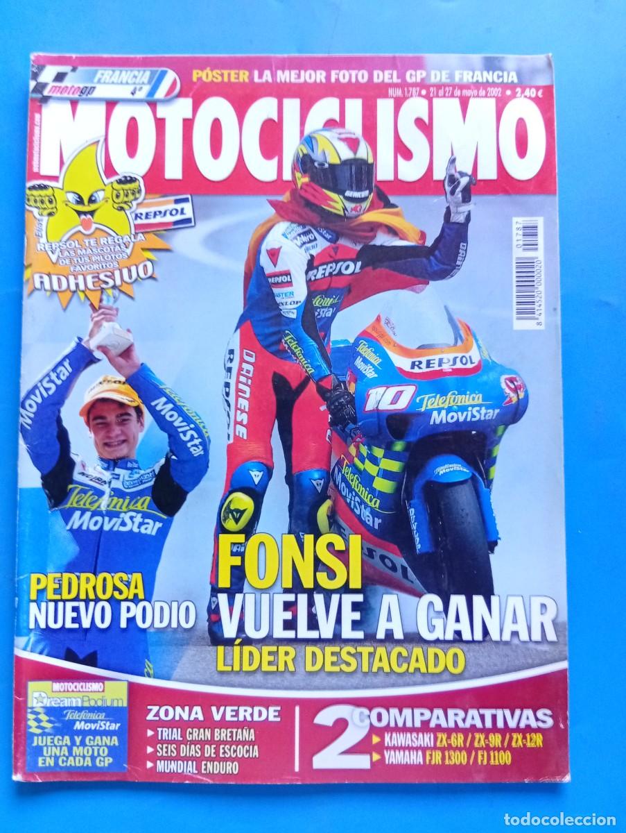 Coches y motocicletas: MOTOCICLISMO. N&ordm; 1787. MAYO 2002. FONSI VUELVE A GANAR. PEDROSA NUEVO PODIO. TRIAL GRAN B..... LEER.