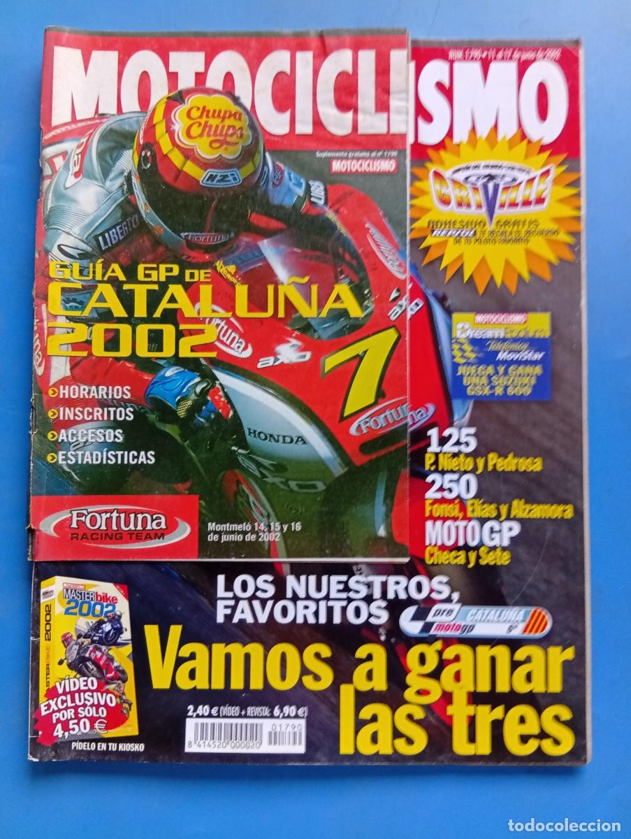 Coches y motocicletas: MOTOCICLISMO. N&ordm; 1790. JUNIO 2002. VAMOS A GANAR LOS TRES. KTM LC4. KAWASAKI Y SUZUKI....... LEER.
