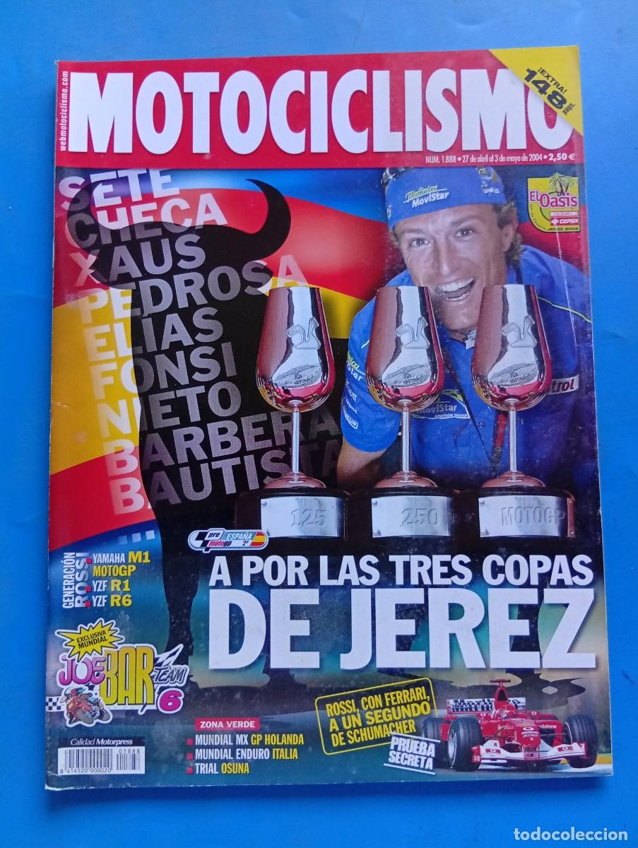 Coches y motocicletas: MOTOCICLISMO. N&ordm; 1888. MAYO 2004. PRUEBA: MV AGUSTA F4 SPR. BENELLI TNT 1130... LEER.