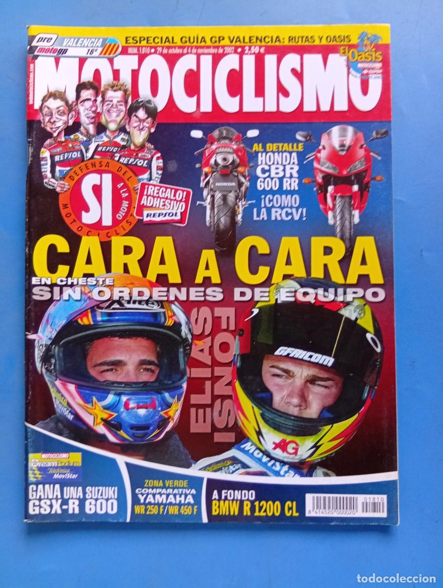 Coches y motocicletas: MOTOCICLISMO. N&ordm; 1810. OCTUBRE 2002. CARA A CARA. SUZUKI GSX-R 600. BMW R 1200 CL. YAMAHA ..... LEER