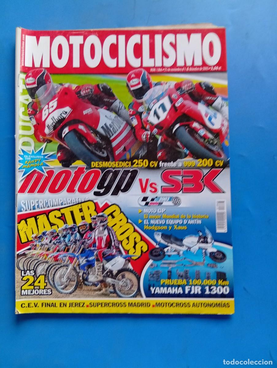 Coches y motocicletas: MOTOCICLISMO. N&ordm; 1866. DICIEMBRE 2003. DUCATI DESMOSEDICI VS DUCATI 999 F03. MV AGISTA F4 .. LEER.