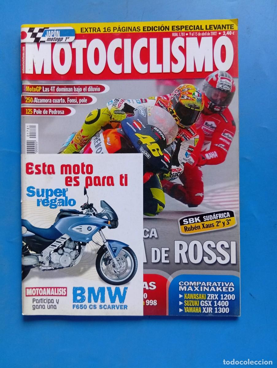 Coches y motocicletas: MOTOCICLISMO. N&ordm; 1781. ABRIL 2002. PRUEBA: APRILIA ARRECIFE 500. MUNDIAL DE SBK EN KYALAMI.... LEER.