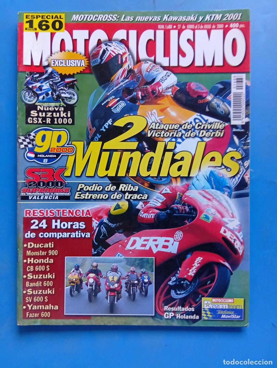 Coches y motocicletas: MOTOCICLISMO. N&ordm; 1688. JUNIO 2000. GP 2000 HOLANDA. CTO. DEL MUNDO SBK. DUCATI MONSTER 900... LEER.