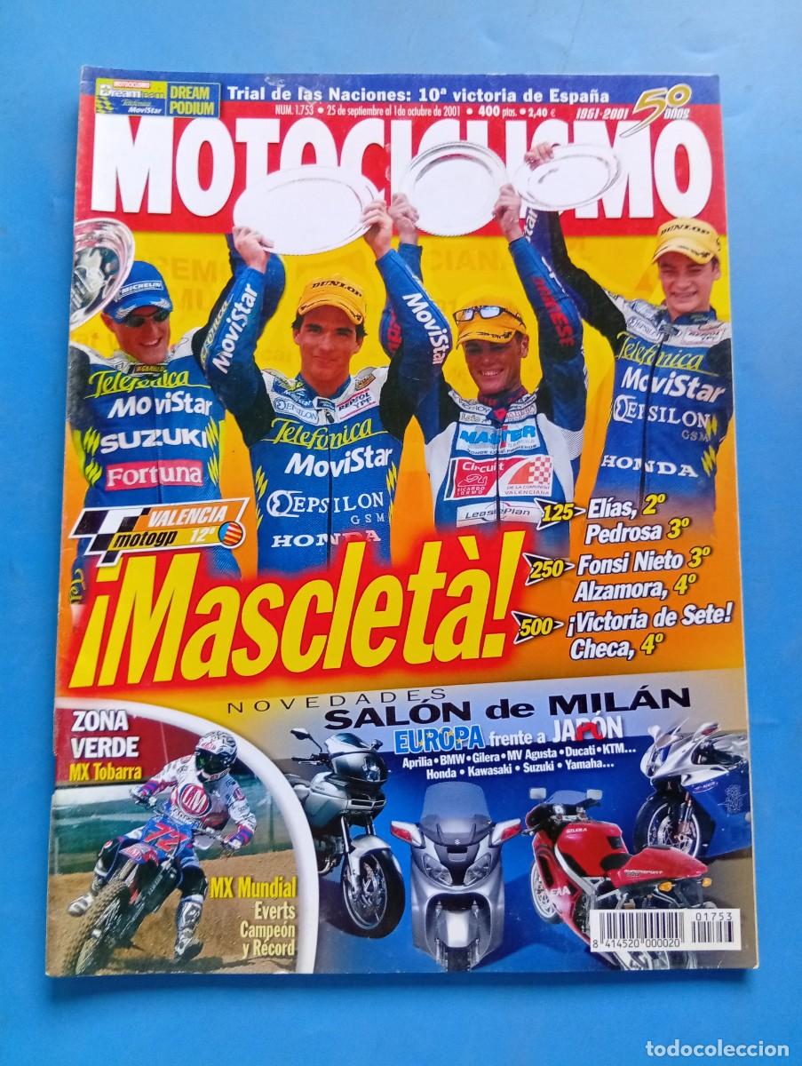 Coches y motocicletas: MOTOCICLISMO. N&ordm; 1753. OCTUBRE 2001. PRUEBA: HONDA STX 1200 PAN-EUROPEAN. SAL&Oacute;N DE MIL&Aacute;N. G.P..LEER