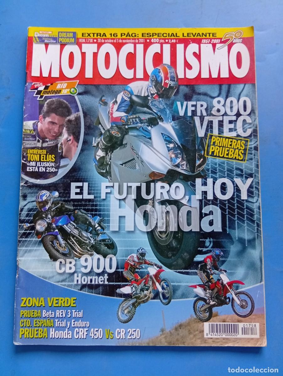 Coches y motocicletas: MOTOCICLISMO. N&ordm; 1758. NOVIEMBRE 2001. PRUEBA: YAMAHA TDM 900. GRAN PREMIO DE BRASIL.... LEER.