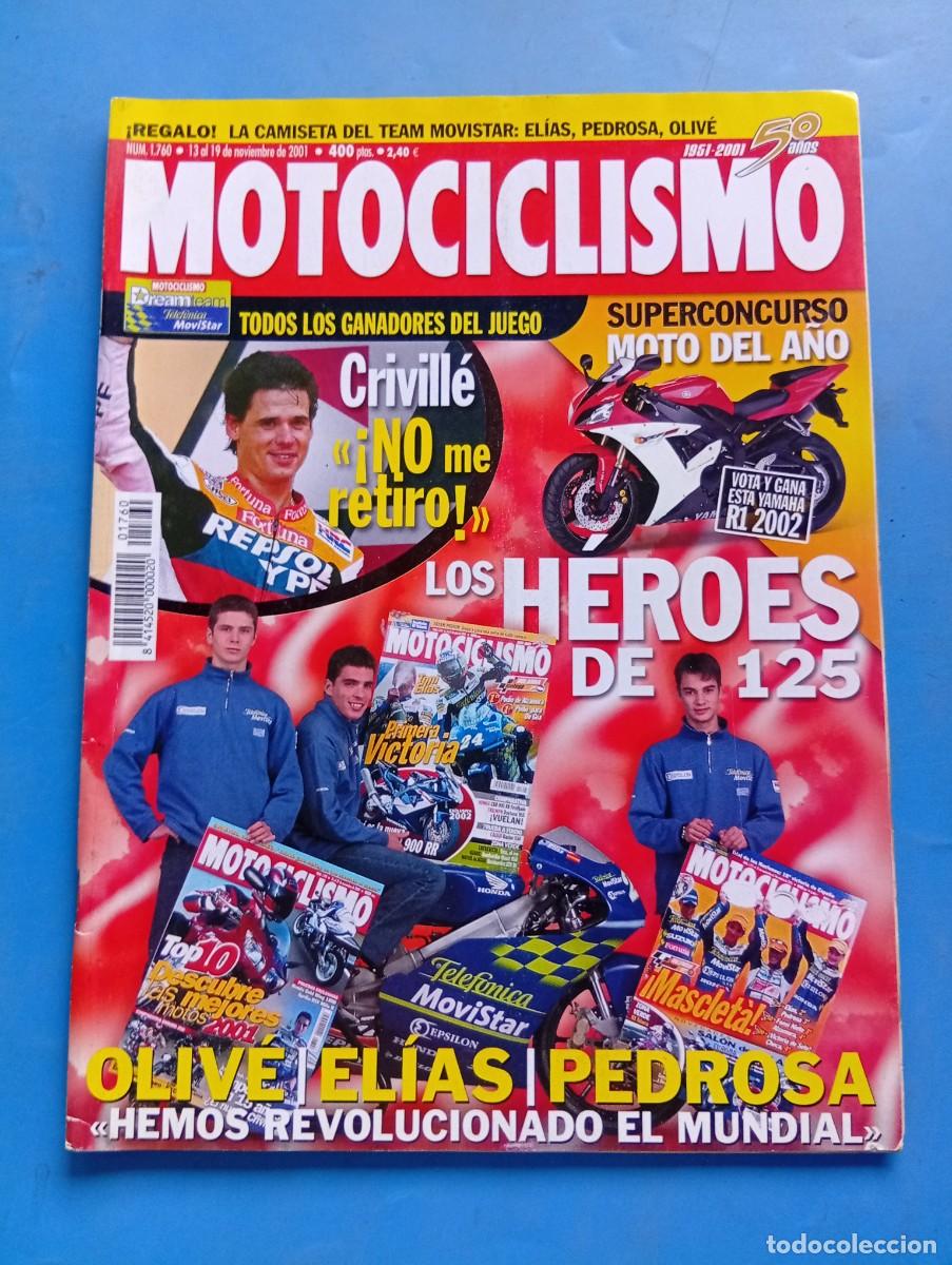 Coches y motocicletas: MOTOCICLISMO. N&ordm; 1760. NOVIEMBRE 2001. PRUEBA: YAMAHA BT 1100 BULLDOG. BENELLI TORNADO 900 SBK. LEER