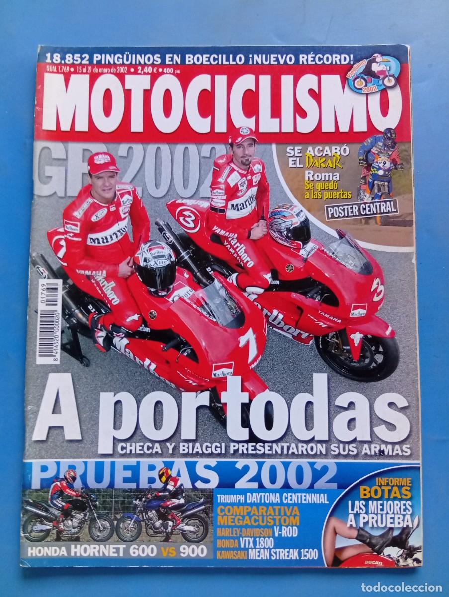 Coches y motocicletas: MOTOCICLISMO. N&ordm; 1769. ENERO 2002. PRUEBA: TRIUMPH DAYTONA 955 i CENTENNIAL.... LEER