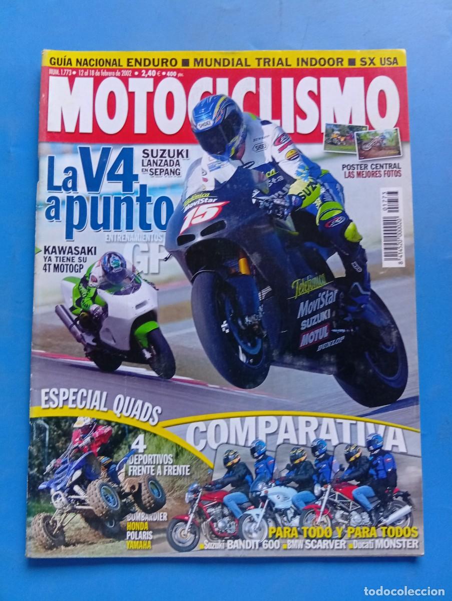 Coches y motocicletas: MOTOCICLISMO. N&ordm; 1773. FEBRERO. 2002. DEPORTIVOS FRENTE A FRENTE : BUMBARDIER-HONDA-POLARIS.. LEER.