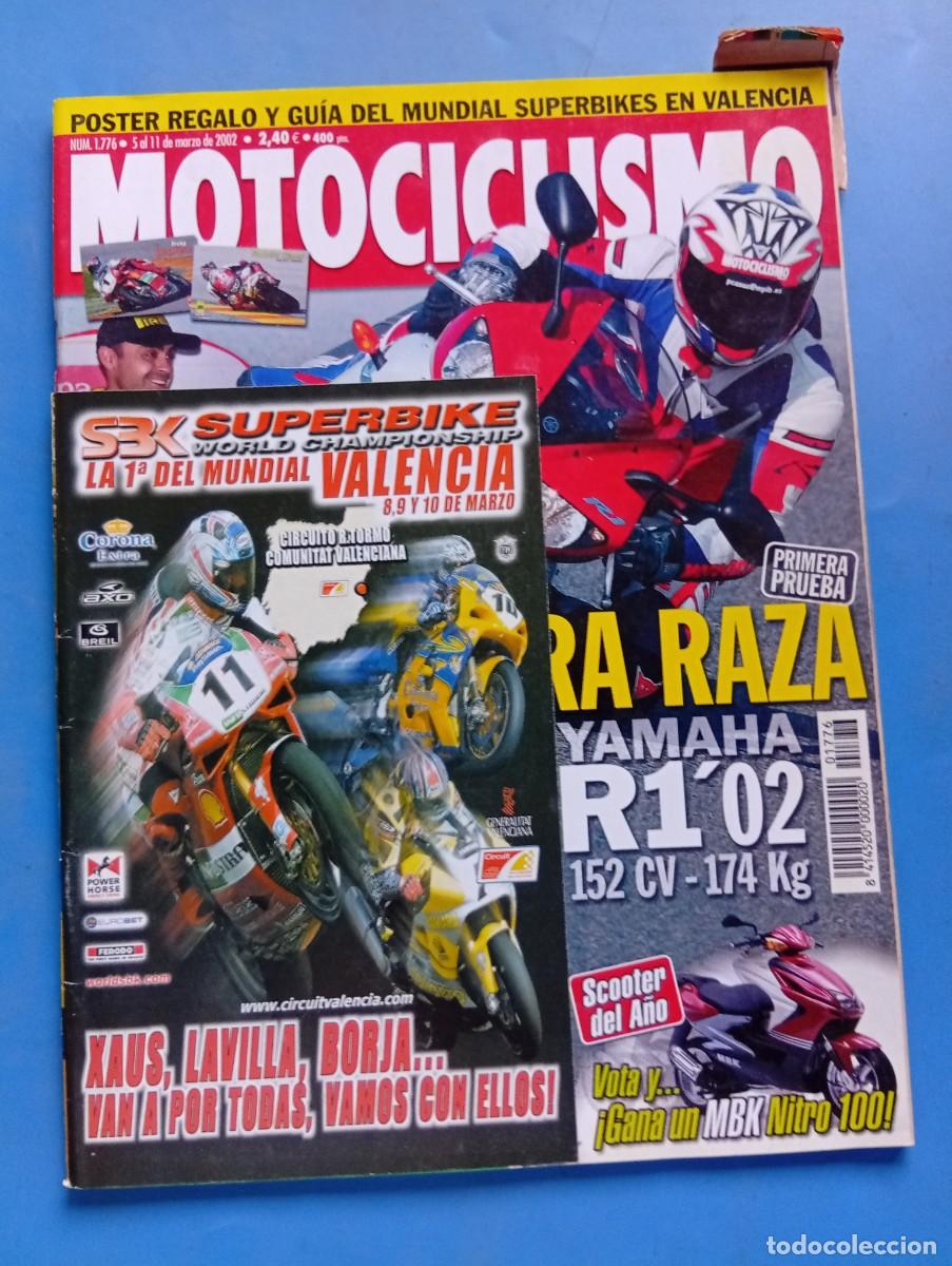 Coches y motocicletas: MOTOCICLISMO. N&ordm; 1776. MARZO 2002. PRUEBA : YAMAHA R1'02 125 CV-174 KG. KAWASAKI ZZR 1200.... LEER.