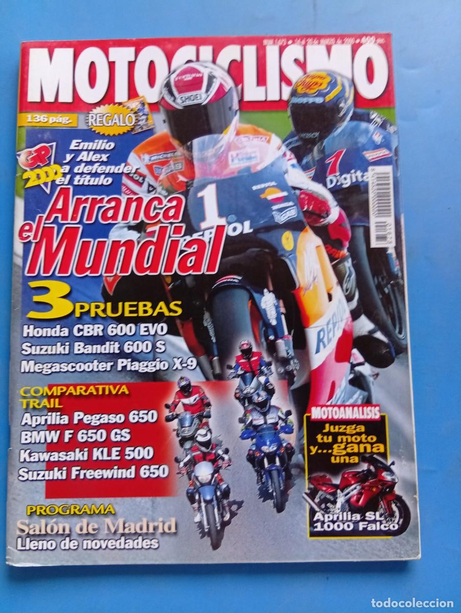 Coches y motocicletas: MOTOCICLISMO. N&ordm; 1673. MARZO 2000. PRUEBA: HONDA CBR 600 EVO. PRUEBA: SUZUKI BANDIT 600 S.... LEER