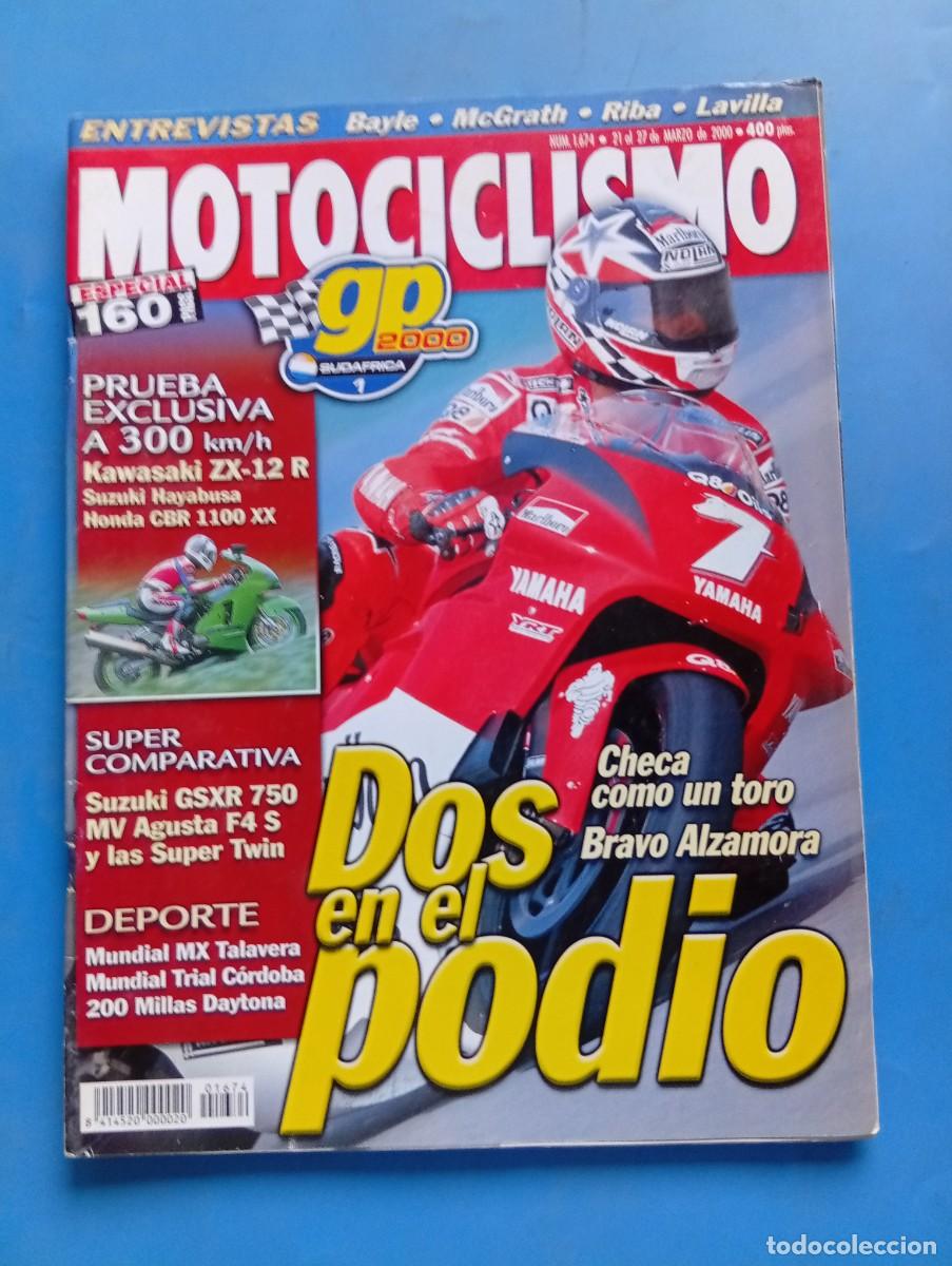 Coches y motocicletas: MOTOCICLISMO. N&ordm; 1674. MARZO 2000. SUZUKI GSXR 750. YAMAHA FZS 600 FAZER. SUZUKI DRZ 400S.... LEER