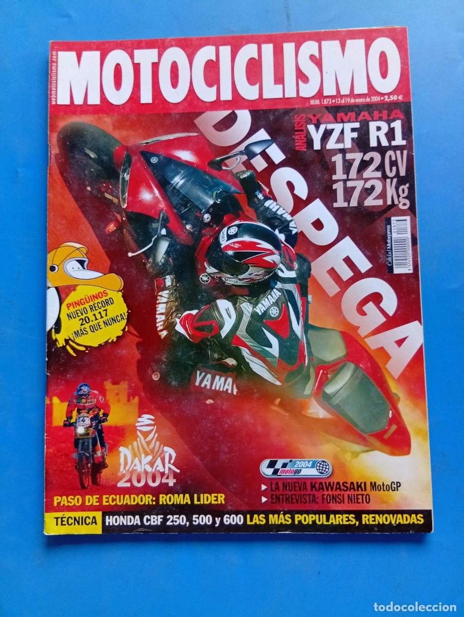 Coches y motocicletas: MOTOCICLISMO. N&ordm; 1873. ENERO 2004. LA NUEVA KAWASAKI MOTOGP. YAMAHA YZF R1. FONSI NIETO... LEER.
