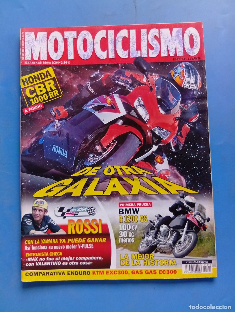 Coches y motocicletas: MOTOCICLISMO. N&ordm; 1876. FEBRERO 2004. HONDA CBR 1000 RR. DE OTRA GALAXIA. BMW R1200 GS.... LEER.