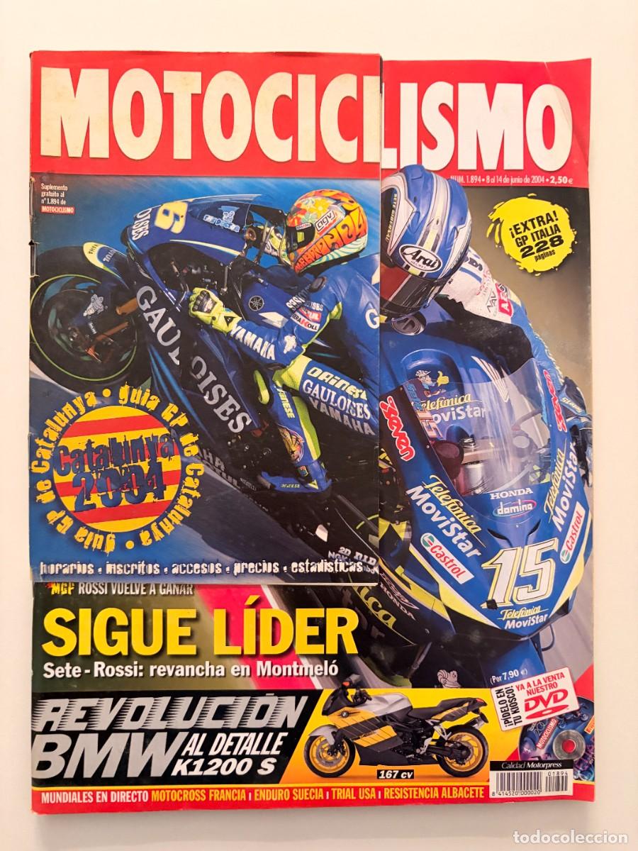 Coches y motocicletas: MOTOCICLISMO. N&deg; 1894. JUNIO 2004. BMW K 1200 S. HONDA CBF 600. KAWASAKI ZR-7. SUZUKI GSF 600 Z.LEER