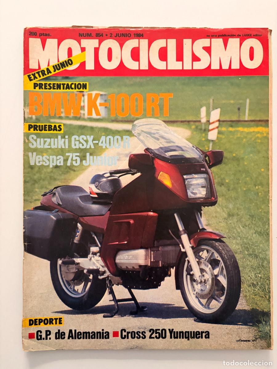 Coches y motocicletas: MOTOCICLISMO. N&deg; 854. JUNIO 1984. PRUEBA: SUZUKI GSX 400 R. VISITA A LA F&Aacute;BRICA BMW EN BERL&Iacute;N. LEER