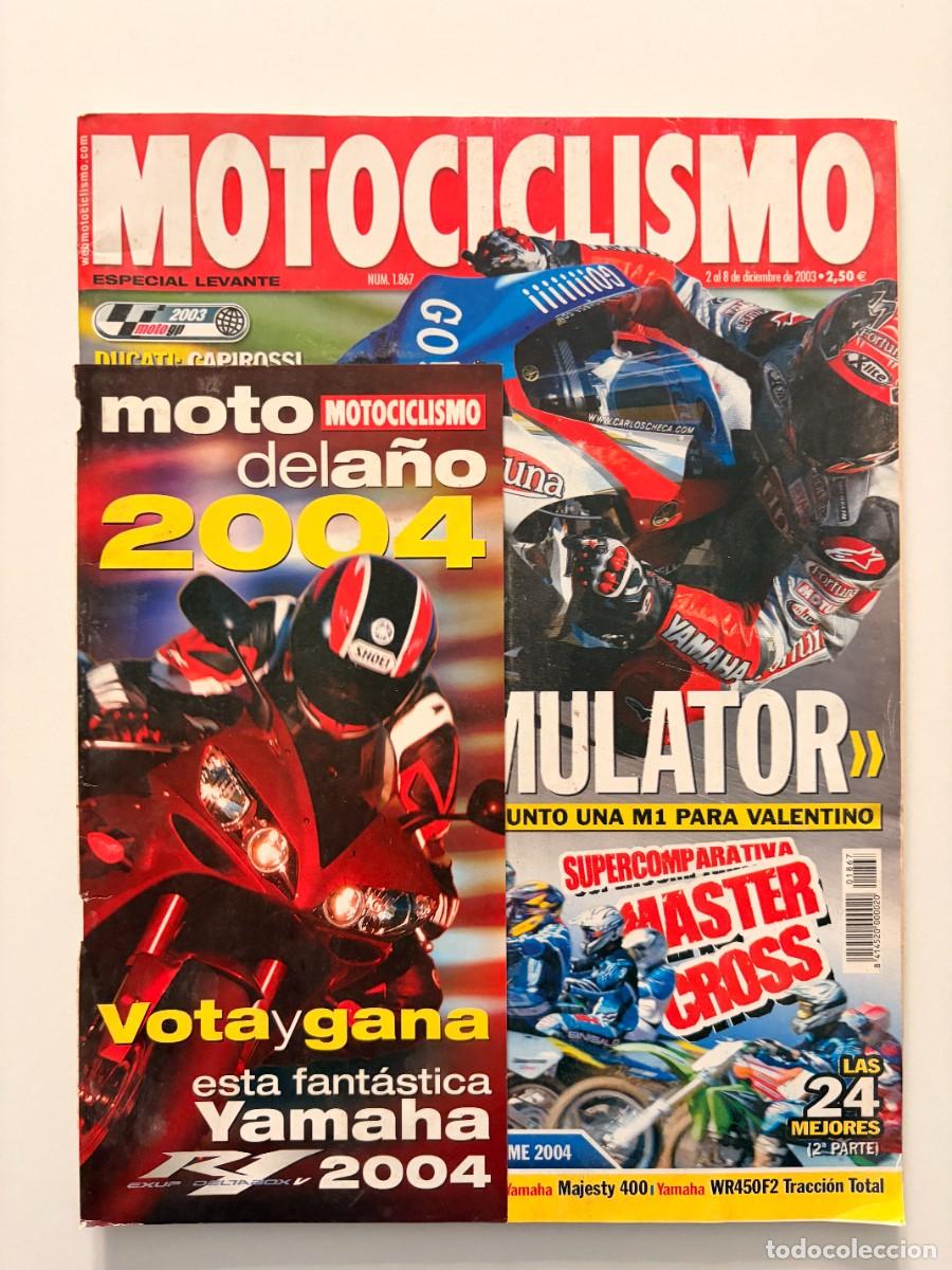 Coches y motocicletas: MOTOCICLISMO. N&ordm; 1867. DICIEMBRE 2003. PRUEBA: BMW R 1200 C MONTAUK. YAMAHA WR 450 F 2-TRAC. LEER