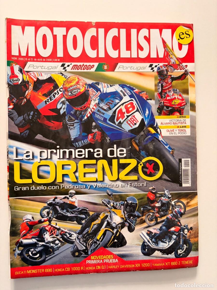 Coches y motocicletas: MOTOCICLISMO. N&ordm; 2095. ABRIL 2008. DUCATI MONSTER 696. HONDA CB 1000 R. HONDA DN 01. LEER