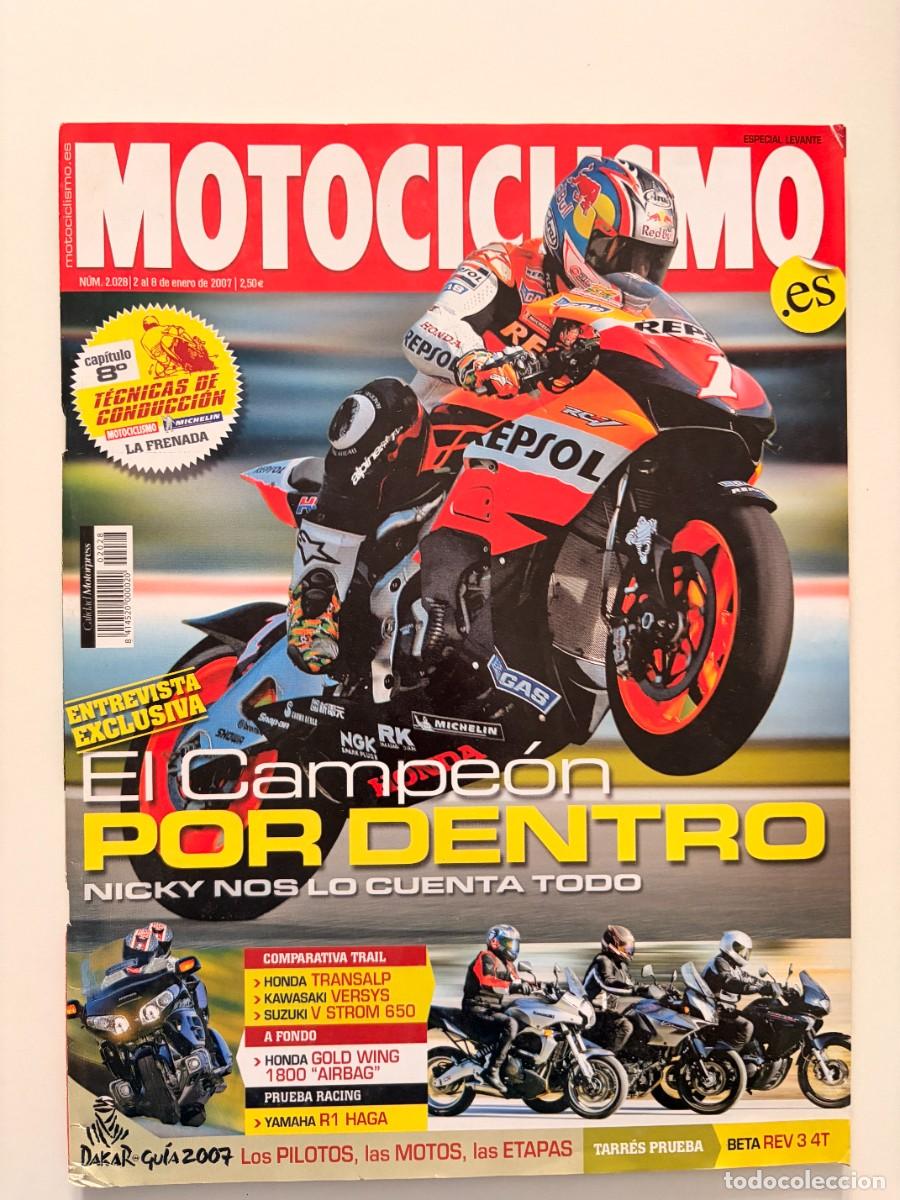 Coches y motocicletas: MOTOCICLISMO. N&deg; 2028. ENERO 2007. EL CAMPE&Oacute;N POR DEBTRO, NICKY NOS LO CUENTA TODO. LEER