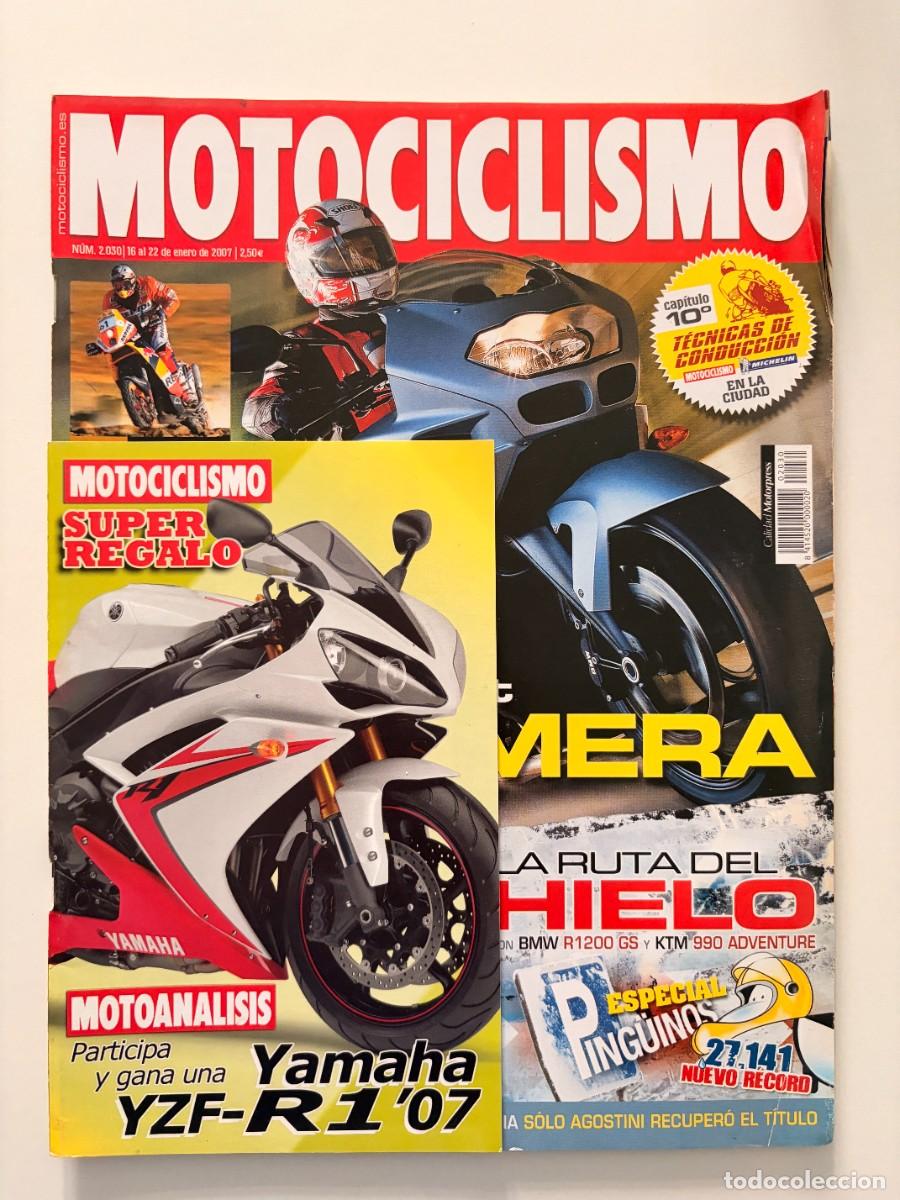Coches y motocicletas: MOTOCICLISMO. N&ordm; 2030. ENERO. 2007. PRUEBA : BMW K 1200 R SPORT. LA RUTA DEL HIELO. KTM 990. LEER.
