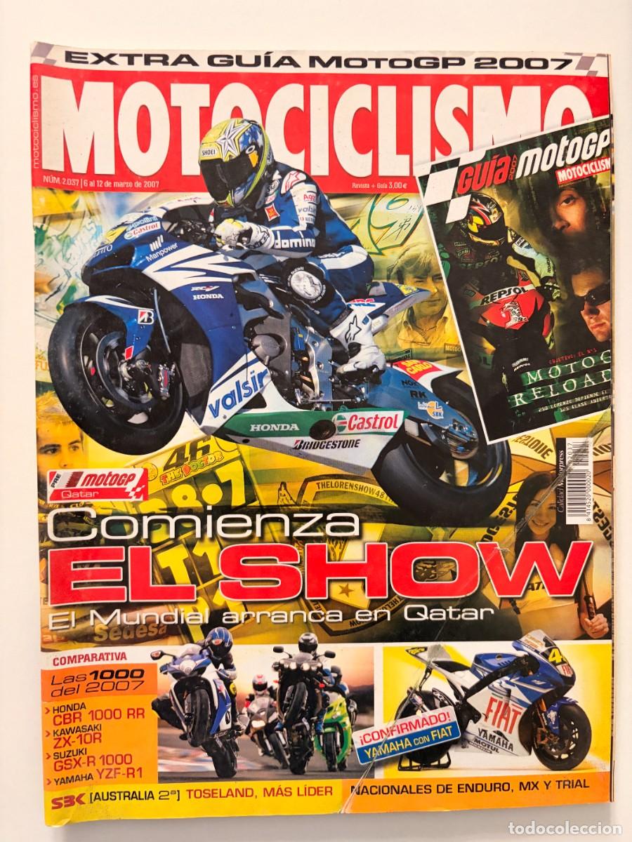 Coches y motocicletas: MOTOCICLISMO. N&deg; 2037. MARZO 2007. COMIENZA EL SHOW EL MUNDIAL ARRANCA EN QATAR. LEER