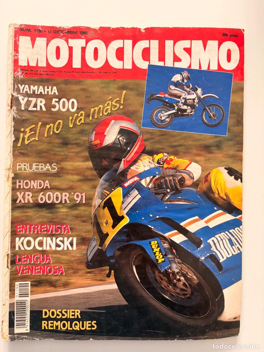 Coches y motocicletas: MOTOCICLISMO. N&ordm; 1190. A&Ntilde;O 1990. PRUEBA: HONDA XR 600R. KTM GS 250/300. ENTREVISTA: JUAN JOS&Eacute;.. LEER