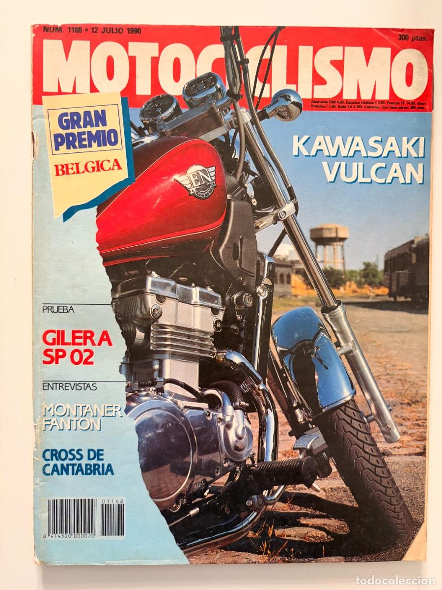 Coches y motocicletas: MOTOCICLISMO. N&ordm; 1168. JULIO 1990. PRUEBA: CAGIVA FRECCIA 25.000 KM. GILERA SP 02.LEER.
