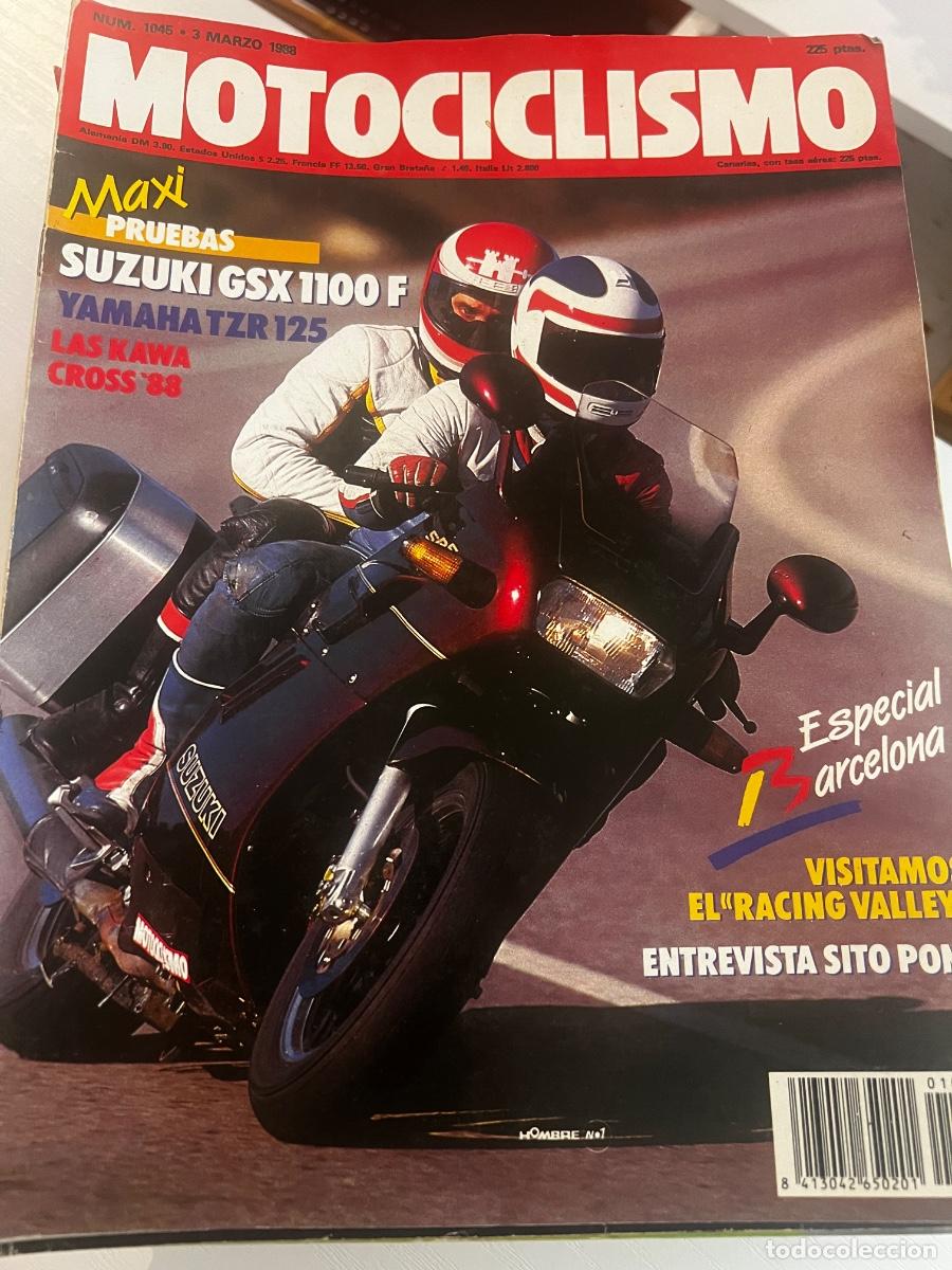 Coches y motocicletas: MOTOCICLISMO. N&ordm; 1045. MARZO 1988. PRUEBA: SUZUKI GSX 1100 F. TRIAL PUERTAS DE SAN LLOREN&Ccedil;... LEER
