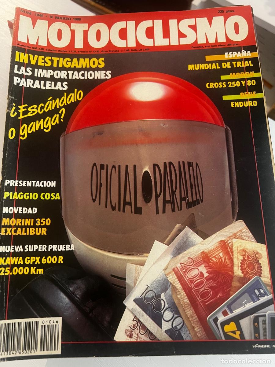 Coches y motocicletas: MOTOCICLISMO. N&ordm; 1046. A&Ntilde;O 1988. VESPA COSA. G.P. DE JEREZ. ENTREVISTA: XAVI CARDELUS. II PRU.. LEER