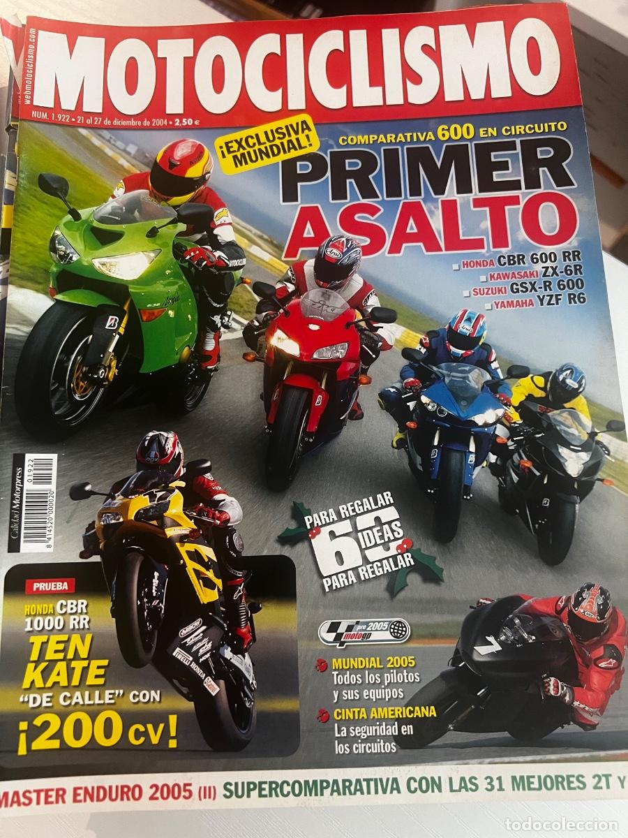 Coches y motocicletas: MOTOCICLISMO. N&ordm; 1922. DICIEMBRE 2005. PRUEBA: HONDA CBR 1000 RR. MUNDIAL 250. HONDA CBR 600 RR.LEER