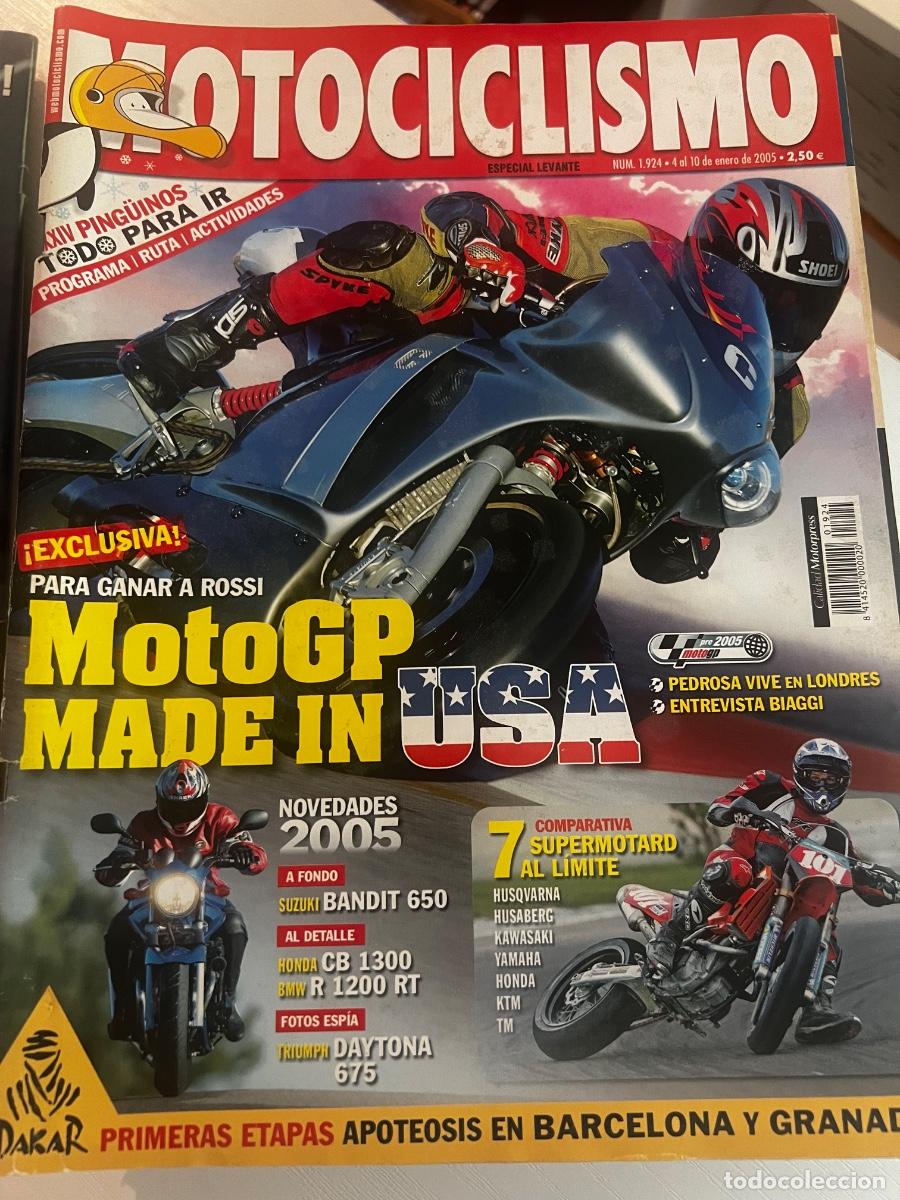 Coches y motocicletas: MOTOCICLISMO. N&ordm; 1924. ENERO 2005. SUZUKI BANDIT 650. HONDA CB 1300. BMW R 1200 RT. LEER.