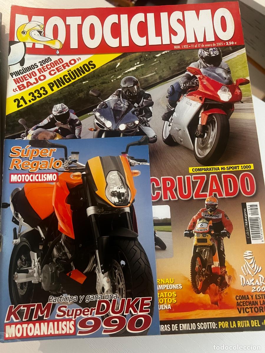 Coches y motocicletas: MOTOCICLISMO. N&ordm; 1925. ENERO 2005. PRUEBA: PGO G-MAX 50/125. RALLY BARCELONA-GRANADA-DAKAR. LEER