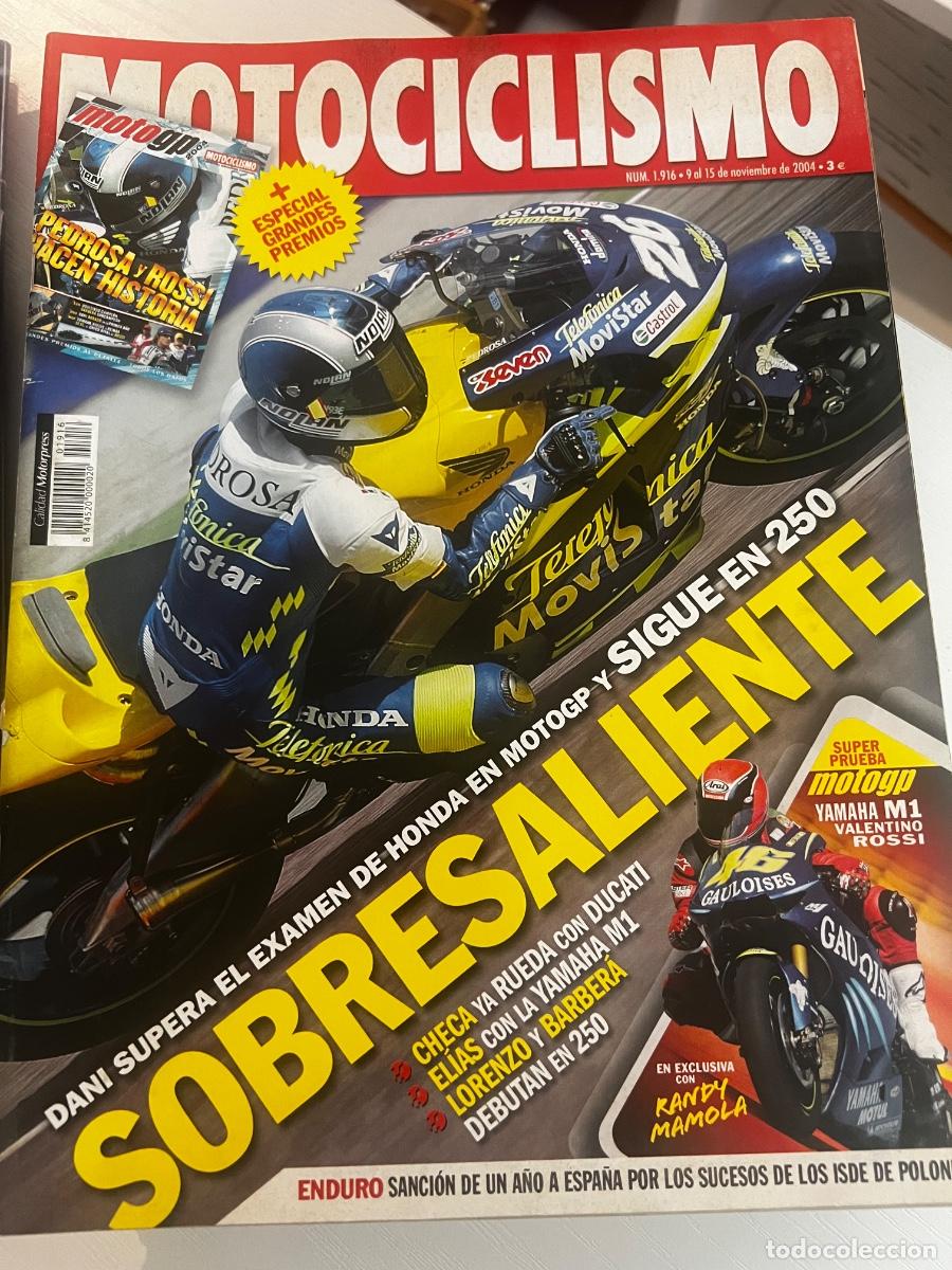 Coches y motocicletas: MOTOCICLISMO. N&ordm; 1916. NOVIEMBRE 2004. LA TENTACI&Oacute;N DE HRC. YAMAHA YZR-M1 2004 DE ROSSI. LEER