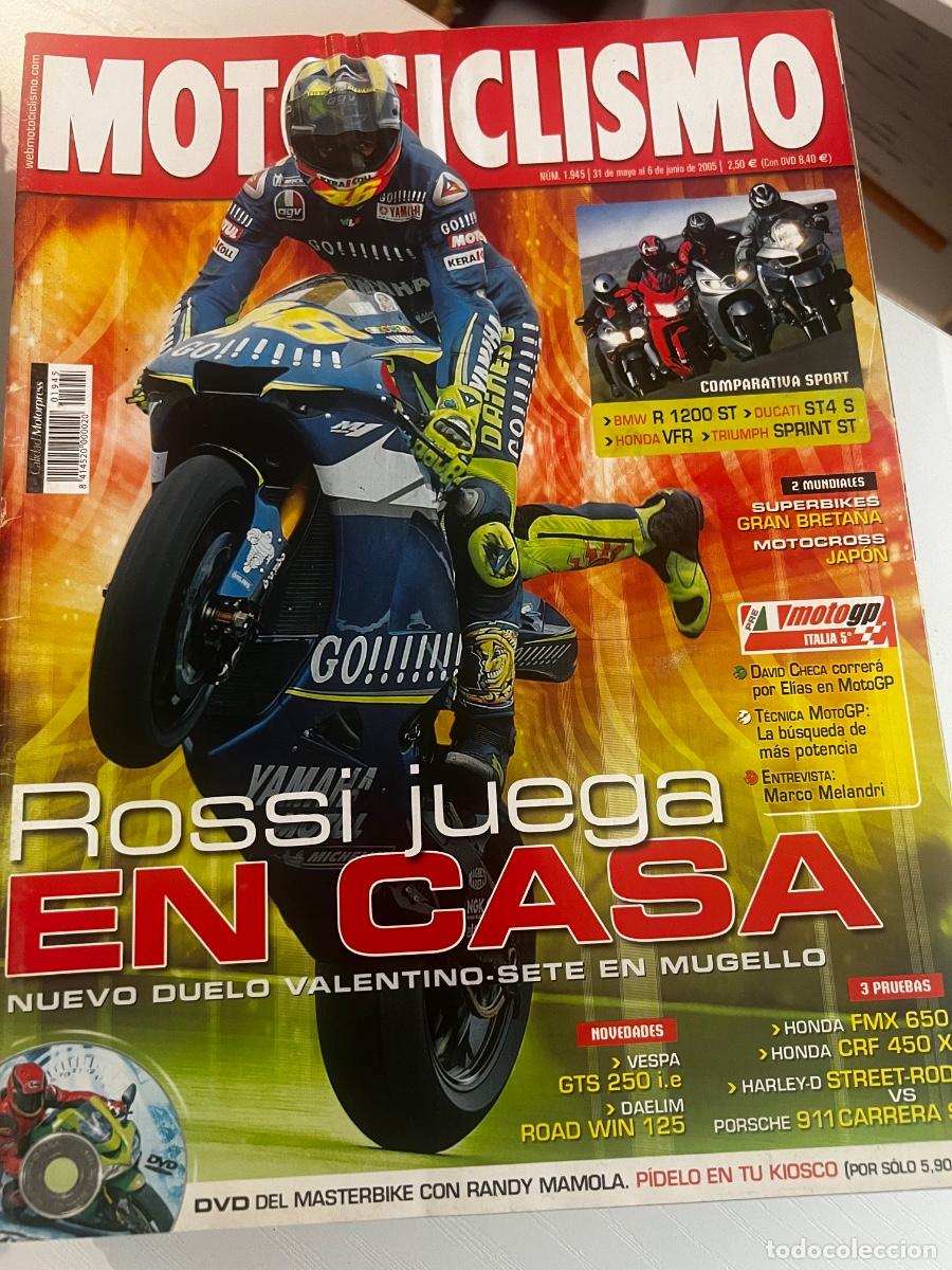 Coches y motocicletas: MOTOCICLISMO. N&ordm; 1945. JUNIO 2005. BMW R 1200 ST. DUCATI ST4 S. HONDA VFR. TRIUMPH SPRINT ST . LEER