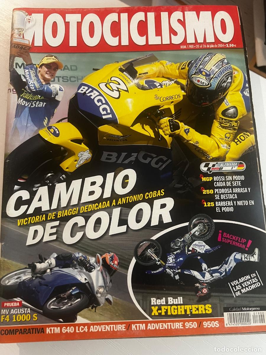 Coches y motocicletas: MOTOCICLISMO. N&ordm; 1900. JULIO 2004.PRUEBA: HONDA CB 900 HORNET. DUELO DE CAMPEONES, SUPERMOTAR. LEER