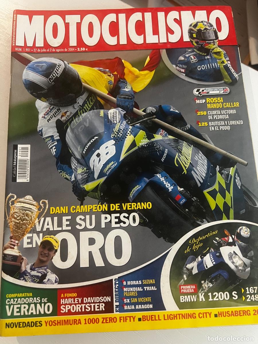 Coches y motocicletas: MOTOCICLISMO. N&ordm; 1901. AGOSTO 2004. BMW K 1200 S. HARLEY-DAVIDSON XL 883 SPORTSTER.... LEER.