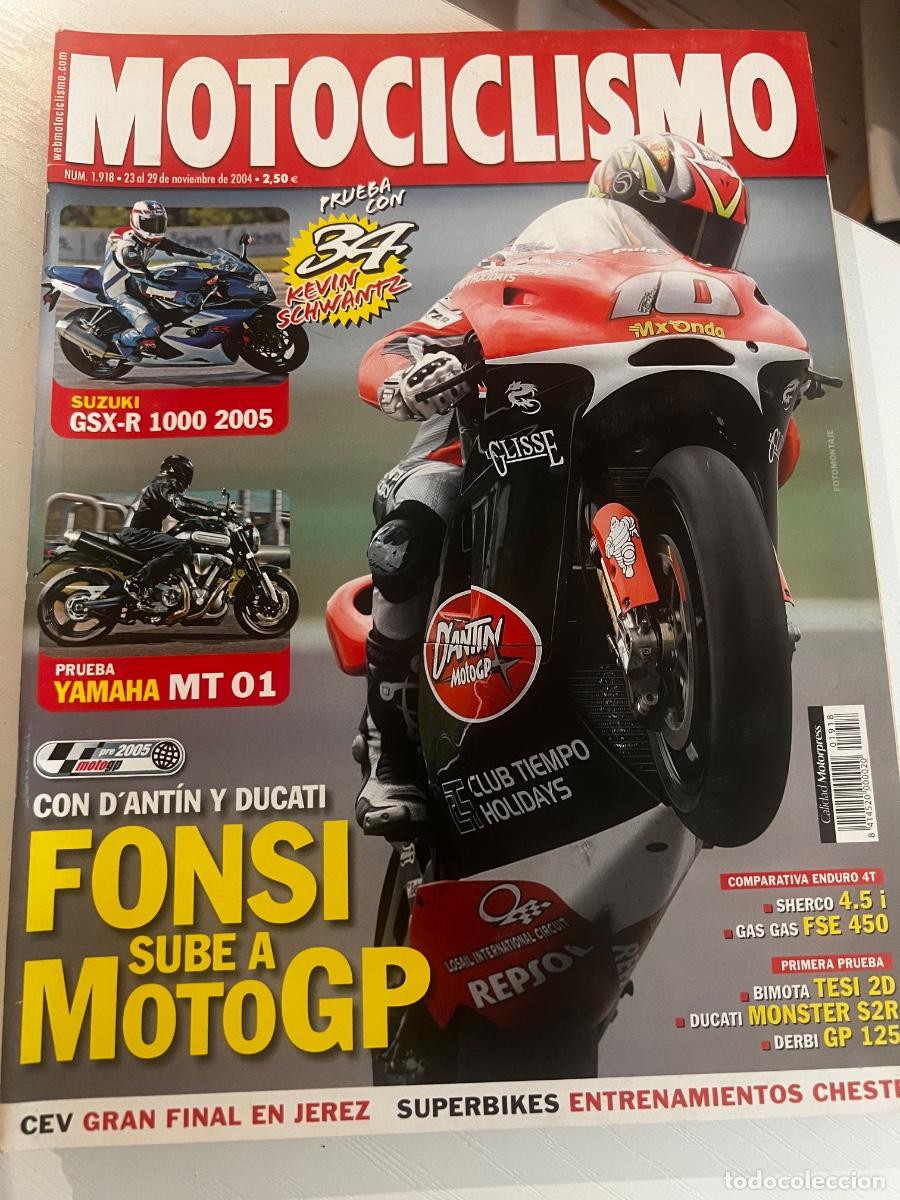 Coches y motocicletas: MOTOCICLISMO. N&ordm; 1918. NOVIEMBRE 2004. PRUEBA: SUZUKI GSX-R 1000. DUCATI MONSTER S2R. LEER