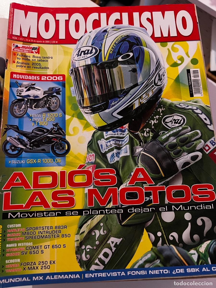 Coches y motocicletas: MOTOCICLISMO. N&deg; 1957. AGOSTO 2005. MOVISTAR SE PLANTEA DEJAR EL MUNDIAL. SUZUKI GSX-R 1000 &lsquo;06
