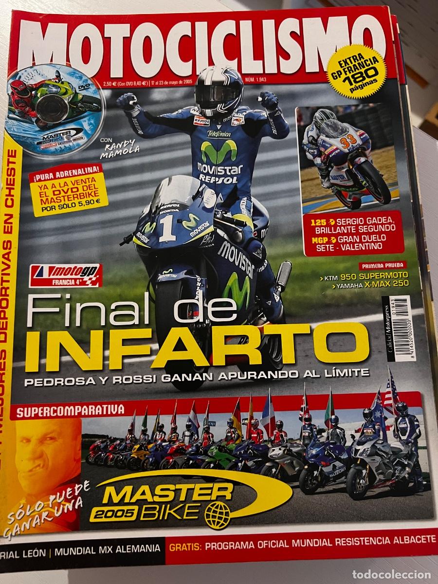 Coches y motocicletas: MOTOCICLISMO. N&ordm; 1943. MAYO 2005. KTM 950 SUPERMOTO. YAMAHA X-MAX 250. KAWASAKI ZX-R 636. LEER