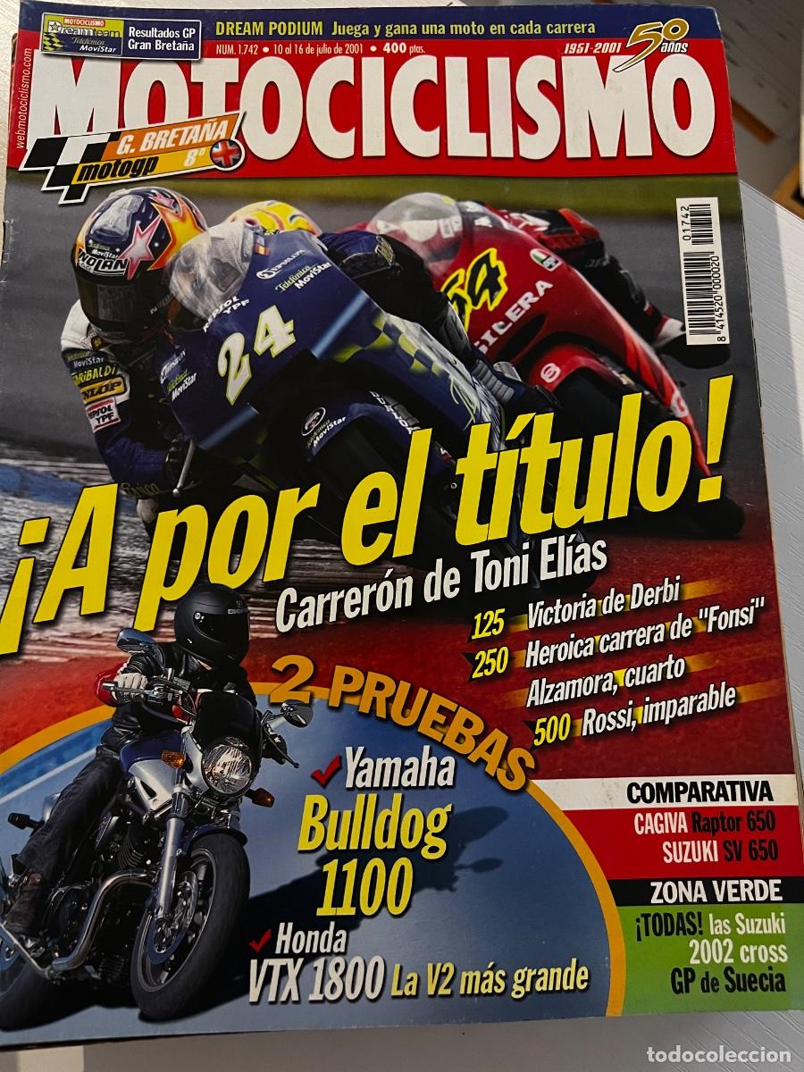 Coches y motocicletas: MOTOCICLISMO. N&ordm; 1742. JULIO 2001. PRUEBA: YAMAHA BT 1100 BULLDOG. SBK EN LAGUNA SECA. LEER