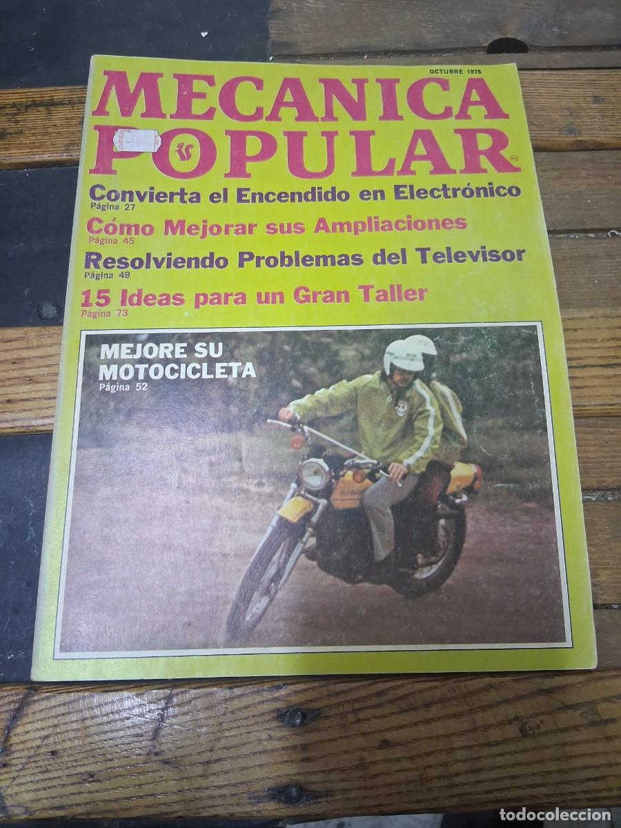 Coches y motocicletas: Revista mec&aacute;nica popular octubre 1975 Rube Goldberg