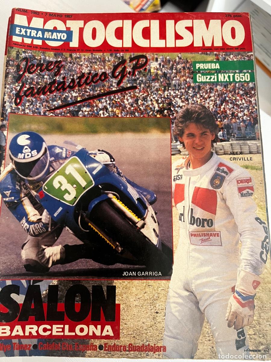 Coches y motocicletas: MOTOCICLISMO. N&ordm; 1002. MAYO 1987. PRUEBA: GUZZI NXT 650. BOXER BIKE LAMBORGHINI. ESPECIAL GP. LEER