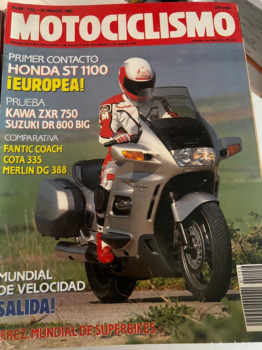 Coches y motocicletas: MOTOCICLISMO. N&ordm; 1152. MARZO 1990. PRUEBA: HONDA ST 1100. SUZUKI DR 800. MUNDIAL DE VELOCIDAD.LEER