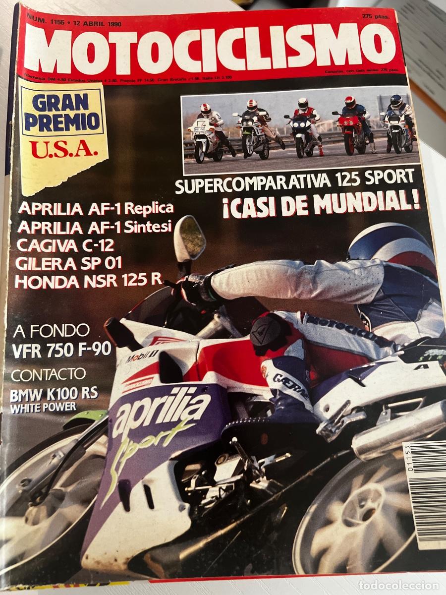Coches y motocicletas: MOTOCICLISMO. N&ordm; 1155. ABRIL 1990. PRUEBA: HONDA VFR 750 F. ENDURO: EN REUS, TARRAGONA. BMW. LEER