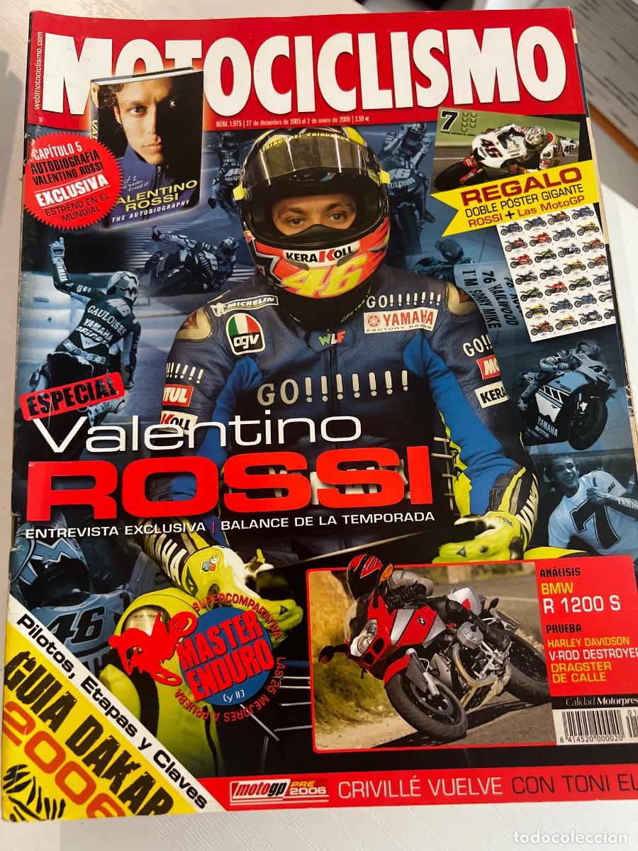 Coches y motocicletas: MOTOCICLISMO. N&ordm; 1975. DICIEMBRE 2005. BMW R 1200 S. ENTREVISTA VALENTINO ROSSI. GUIA DAKAR. LEER