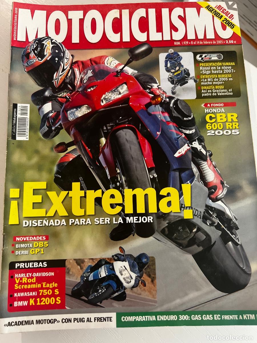 Coches y motocicletas: MOTOCICLISMO. N&ordm; 1929. FEBRERO 2005. BIMOTA DB5. HARLEY-DAVIDSON V-ROD SCREAMIN EAGLE. LEER