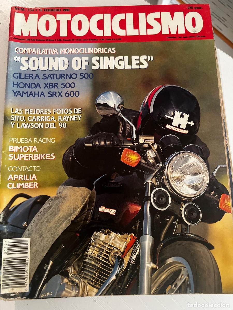 Coches y motocicletas: MOTOCICLISMO. N&ordm; 1147. A&Ntilde;O 1990. PRUEBA RACING : BIMOTA SUPERBIKES. APRILIA CLIMBER. YAMAHA... LEER.