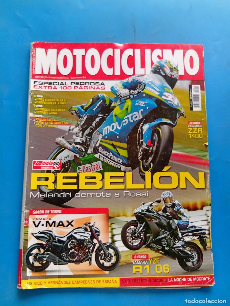 Coches y motocicletas: MOTOCICLISMO. N&ordm; 1966. OCTUBRE 2005. YAMAHA YZF R1 06. KAWASAKI ZZR 1400. SALON DE TOKIO.... LEER.