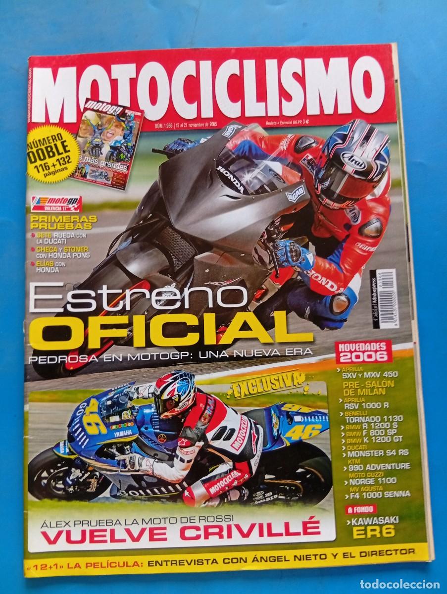 Coches y motocicletas: MOTOCICLISMO. N&ordm; 1969. A&Ntilde;O 2005. APRILIA SXV Y MXV 450. APRILIA RSV 1000. BMW R 1200 S... LEER.